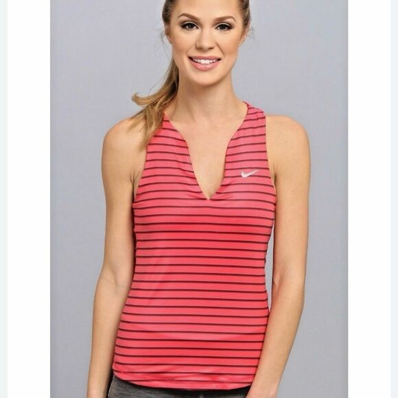 Nike Deep V double layer spandex dri fit tank - Picture 1 of 6